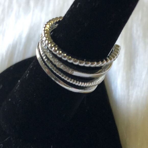 🔮 5/$25 Charming Charlie‎ Faux Stackable Rings - Picture 2 of 5